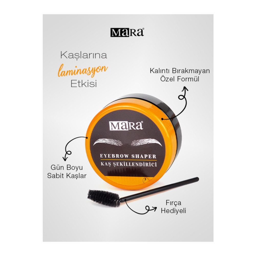 Mara Eyebrow Shaper Kaş Şekillendirici Sabitleyici Fırça 50ml Kaş Makyajı Fiyatı