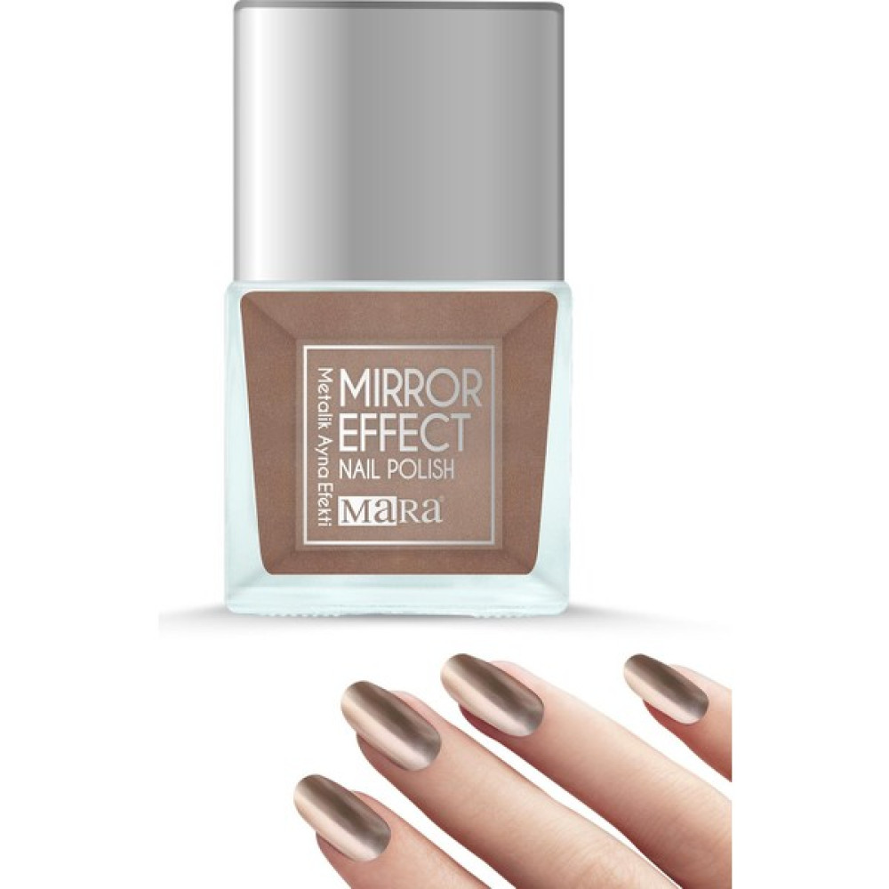 Mara Metalik Ayna Efekli Oje Bronz 15ML Oje Fiyatı