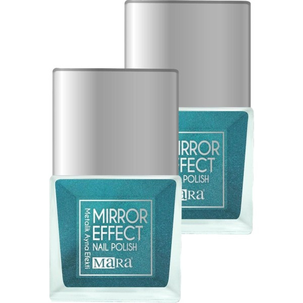 Mara Mirror Effect Nail Polish Blue Metalik Ayna Efektli Oje 15 ml Blue 2 Adet Oje Fiyatı