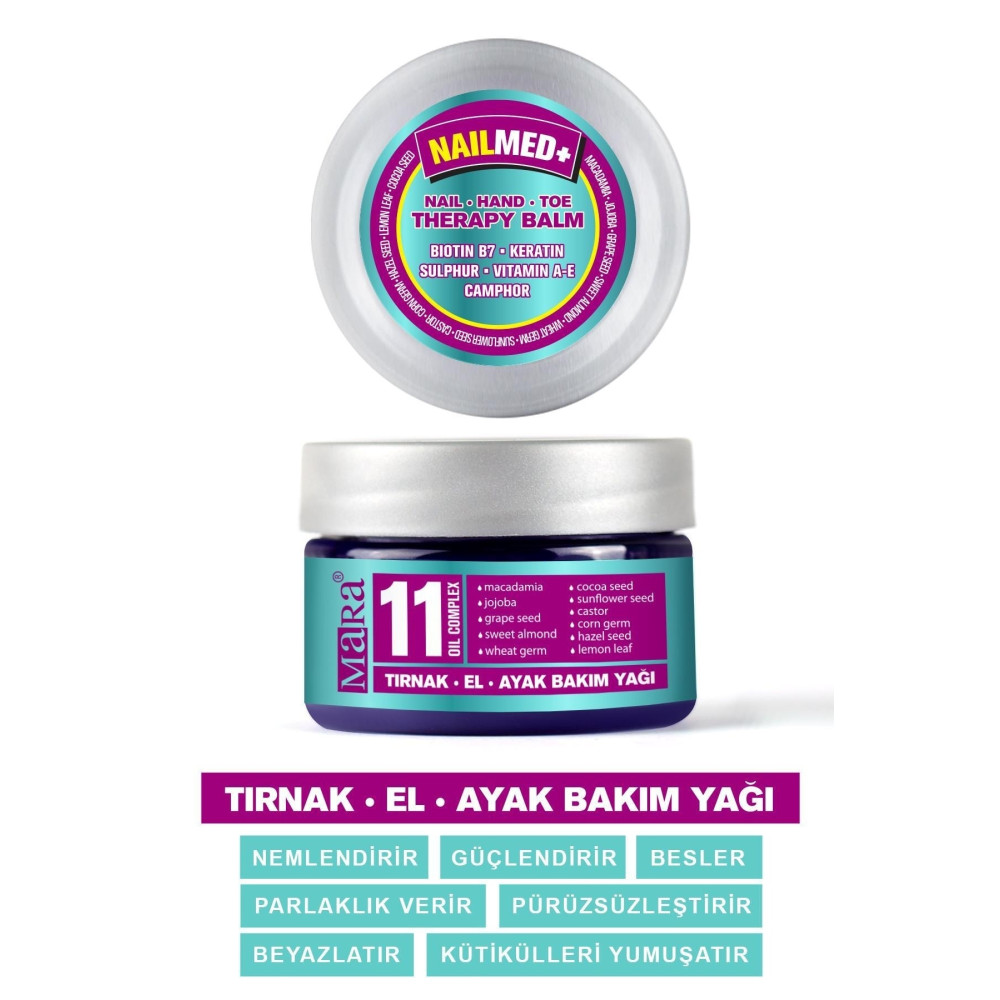 Mara Nailmed+ 11 Yağ Içeren Tırnak El Ayak Bakım Yağı 40ml Tırnak Bakımı Fiyatı