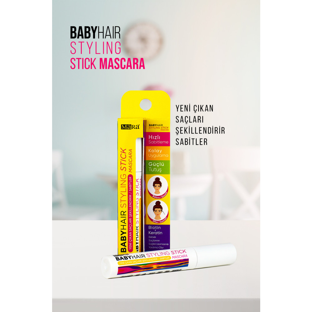 Mara YENI CIKAN SAC SEKILLENDIRICI/BABYHAIR STYLING STICK MASCARA 7 ml Saç Şekillendirici Krem Fiyatı