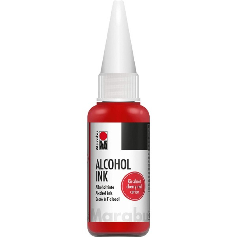 Marabu Alcohol Ink Alkol Bazlı Mürekkep 20 ml N:031 Cherry Red Oto Boyaları Fiyatı