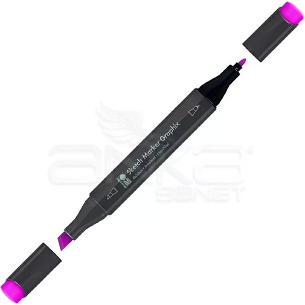 Marabu Graphix Sketch Marker Çift Uçlu Kalem 914 Primary Magenta Oto Boyaları Fiyatı