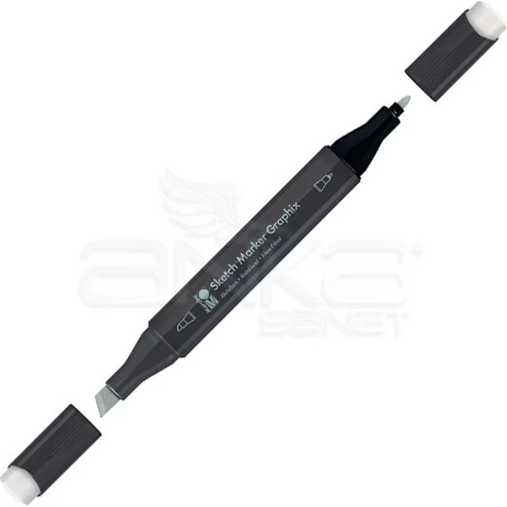 Marabu Graphix Sketch Marker Çift Uçlu Kalem 987 Warm Grey Light Oto Boyaları Fiyatı