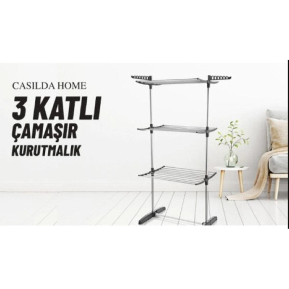 Marateks Casılda Home 3 Katlı Çamaşır Kurutmalık Çamaşır Kurutma Makineleri Fiyatı