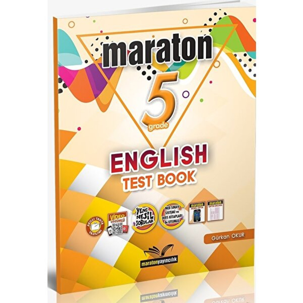 Maraton Yayıncılık 5. Sınıf İngilizce English Test Book Ders Sınav Kitapları Fiyatı
