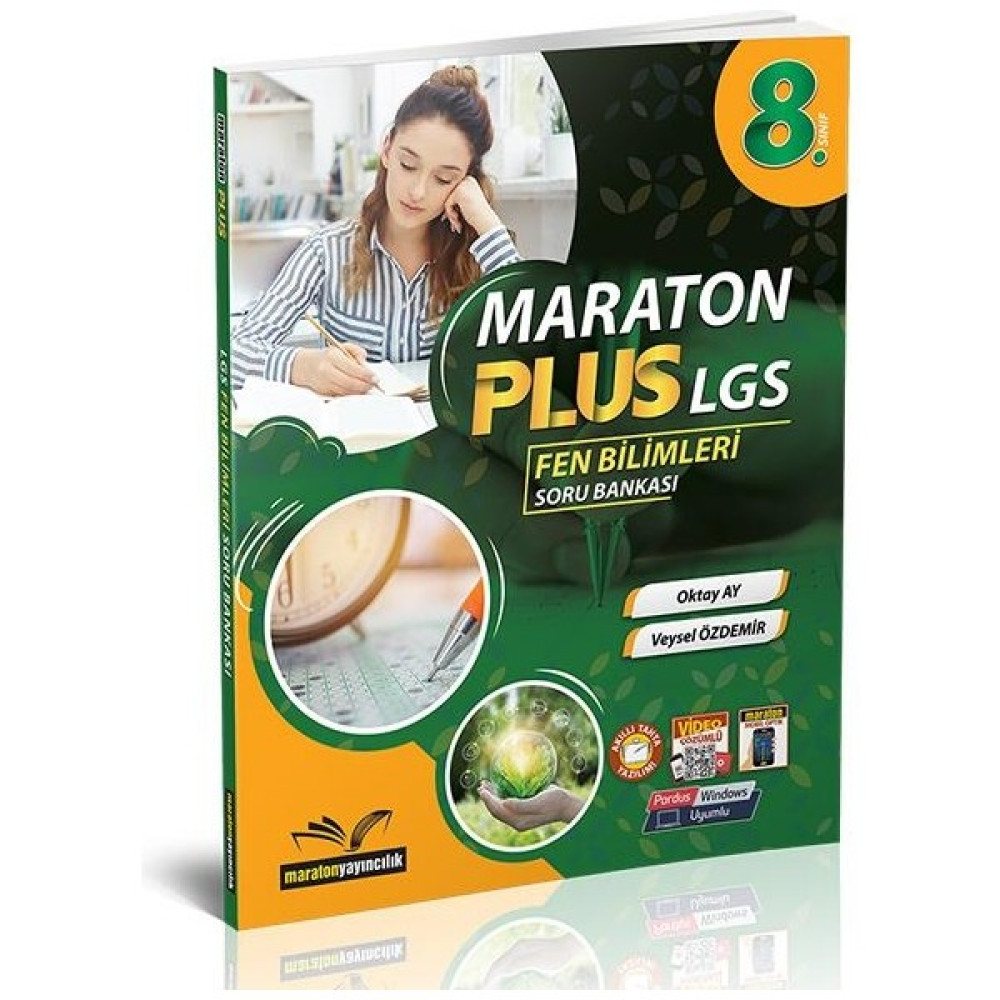 Maraton Yayıncılık 8. Sınıf Fen Bilimleri Plus LGS Soru Bankası Ders Sınav Kitapları Fiyatı