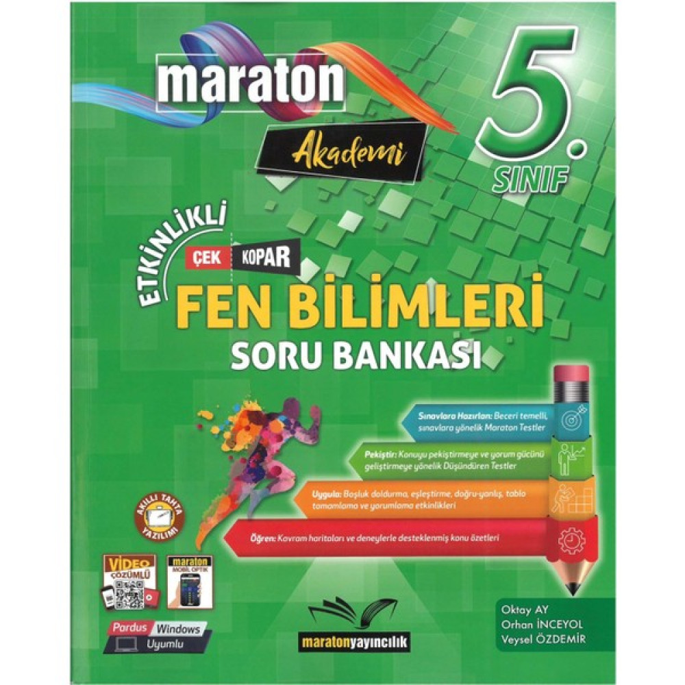 Maraton Yayıncılık Maraton 5. Sınıf Etkinlikli Fen Bilimleri Soru Bankası Kaynak Kitapları Fiyatı