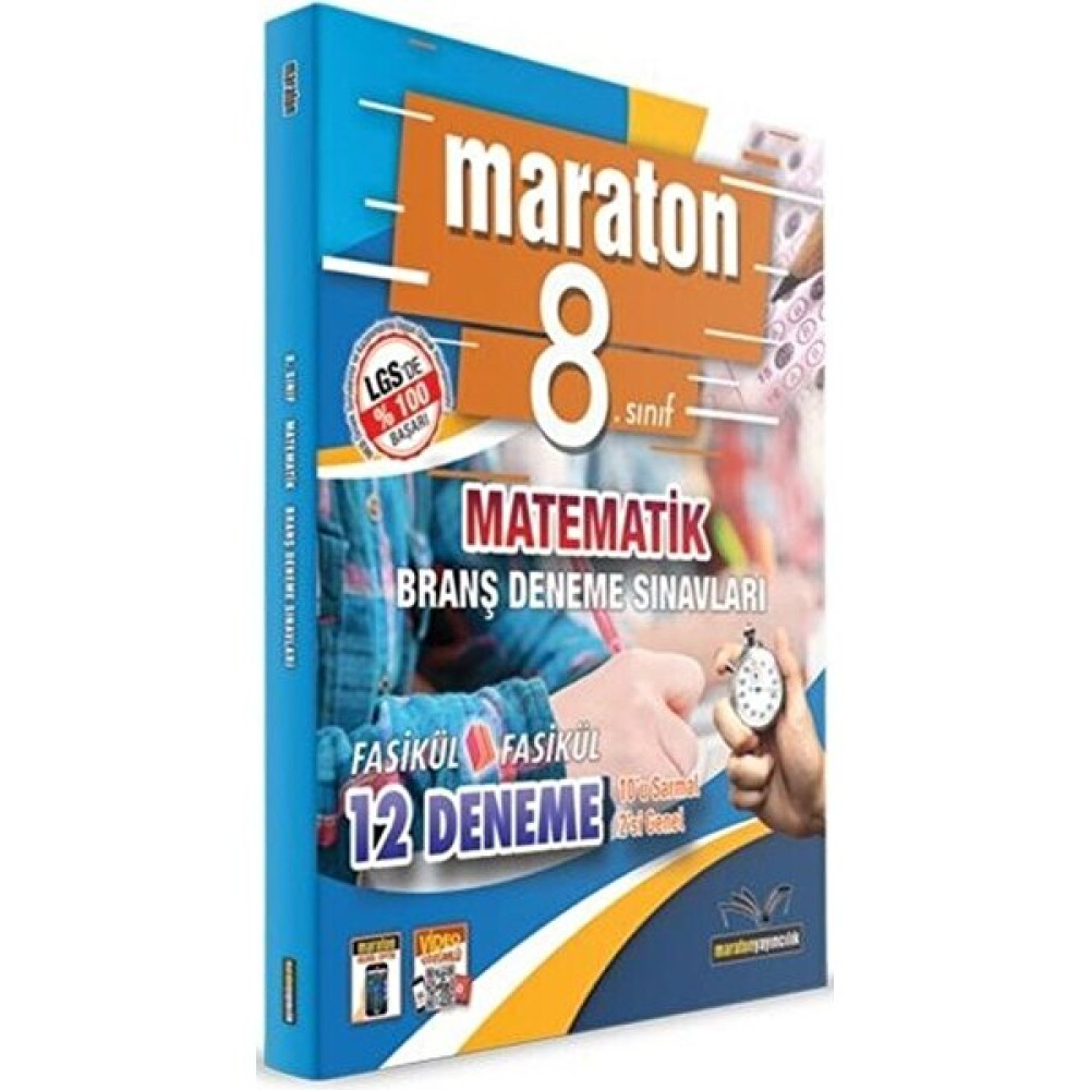 Maraton Yayıncılık Maraton 8.sınıf Matematik Branş Deneme Sınavı Kaynak Kitapları Fiyatı