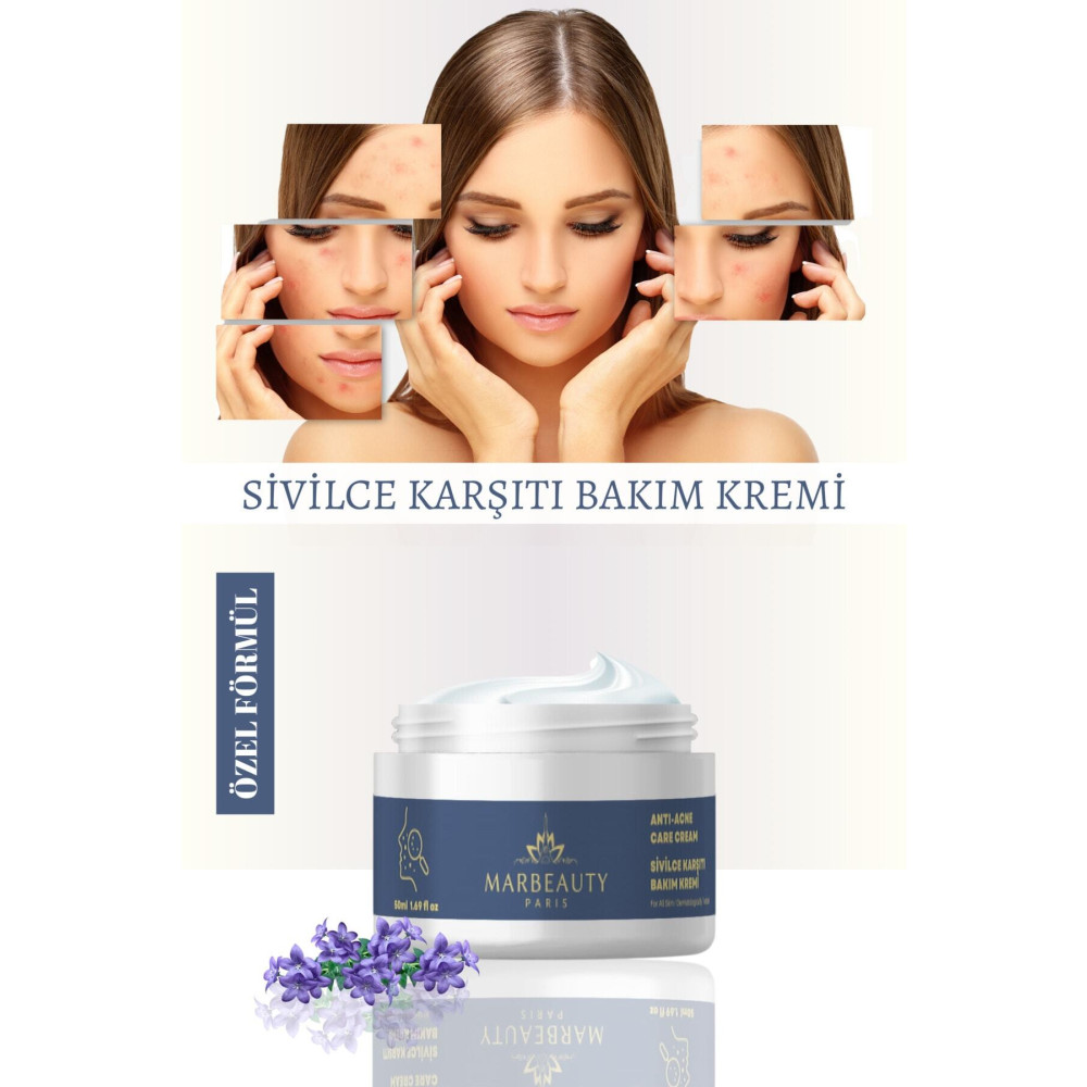 Marbeauty Sivilce Önleyici Ve Sivilce Karşıtı Anti - Akne Siyah Nokta Önleyici Krem 50 ml Cilt ve Yüz Bakımı Fiyatı