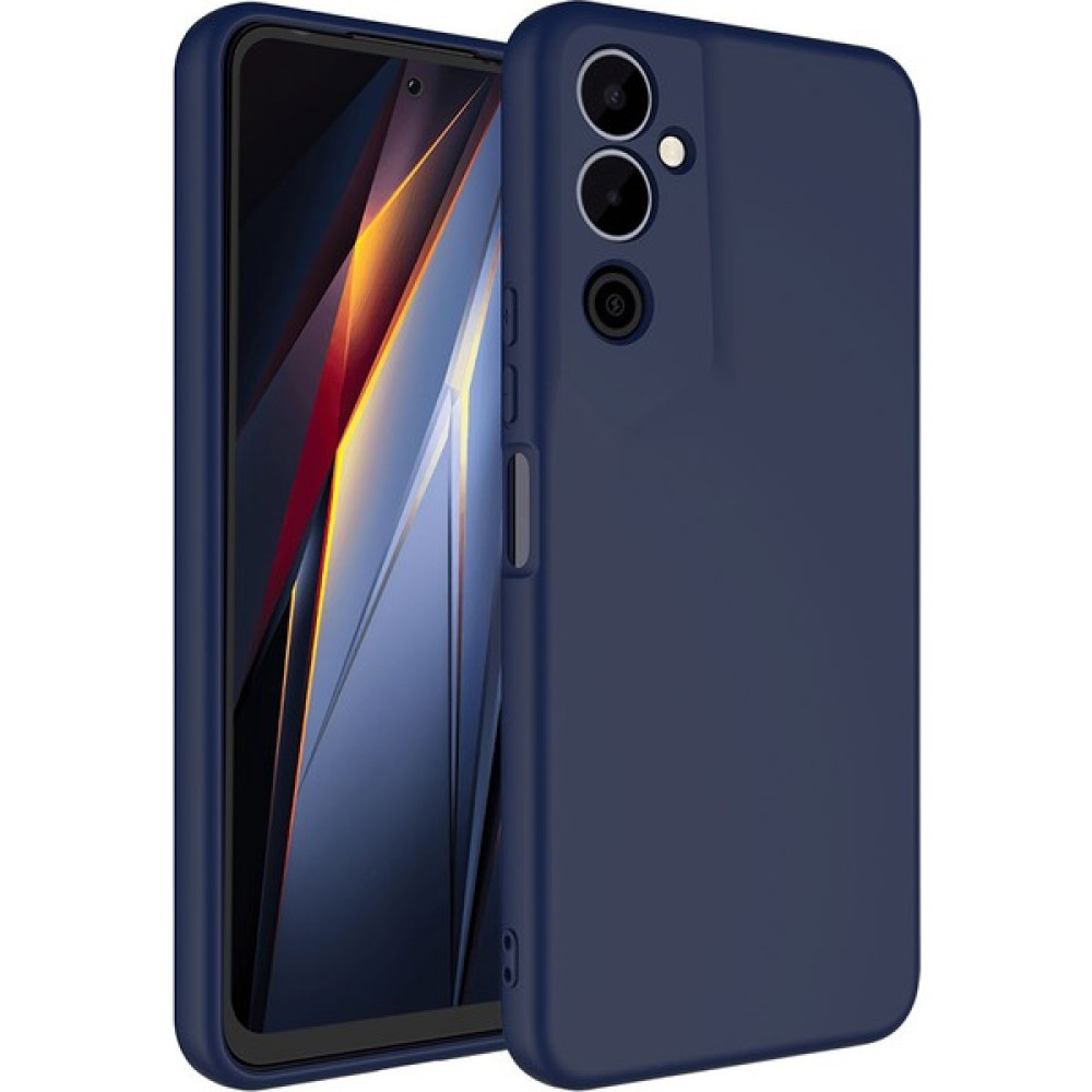 Marbil Bilişim Tecno Pova Neo 2 Kadife Iç Yüzeyli Mat Kılıf - Lacivert Cep Telefonu Kılıfı Fiyatı
