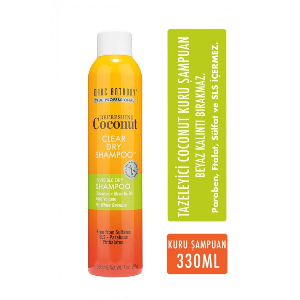 Marc Anthony Coconut Oil & Biotin Tazeleyici Kuru Sampuan 330 Ml Şampuan ve Saç Kremi Fiyatı