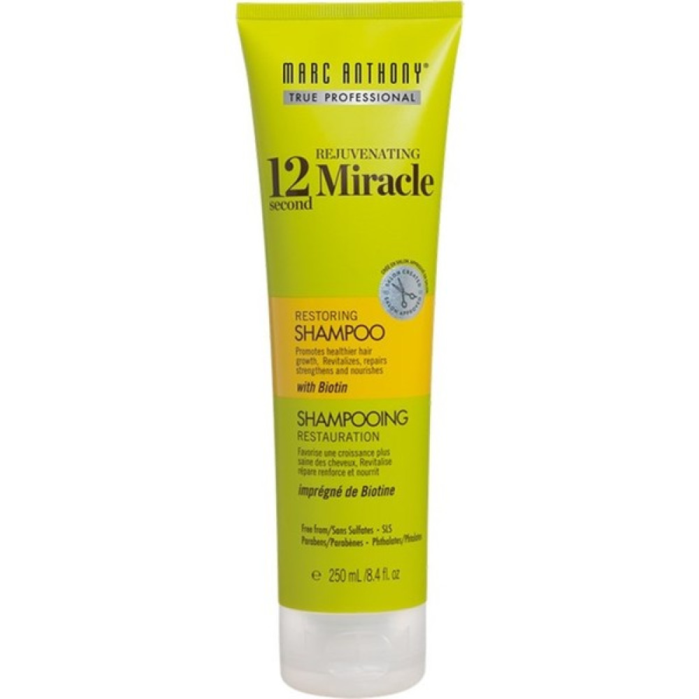 Marc Anthony Rejuvenating 12 Second Miracle Restoring Shampoo 250 ml Dökülen Saçlara Özel Şampuan ve Saç Kremi Fiyatı
