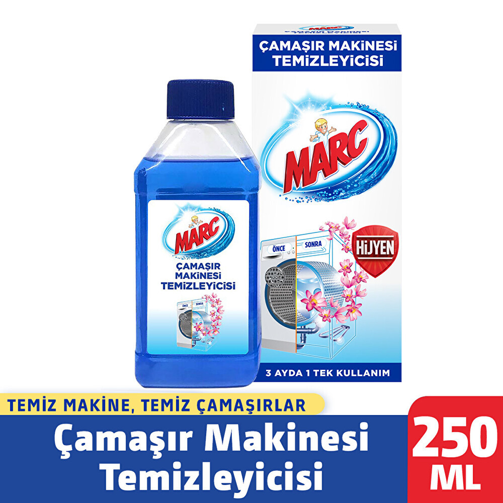Marc Çamaşır Makinesi Temizleyici & Koruyucu Kireç Önleyici 250 ml (1 x 250 ml) Çamaşır Deterjanı Fiyatı