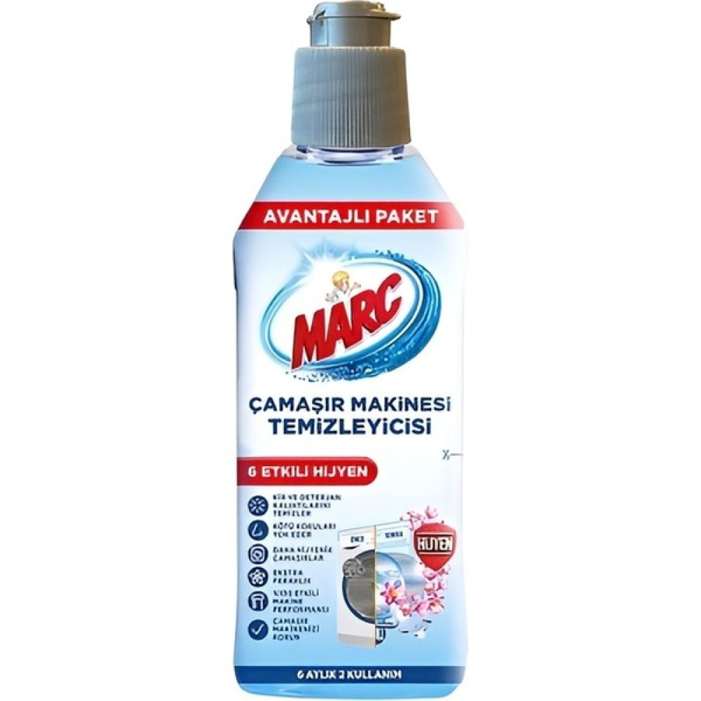 Marc Çamaşır Makinesi Temizleyicisi 500 ml - 500 gr Çamaşır Makinesi Ürünleri Fiyatı