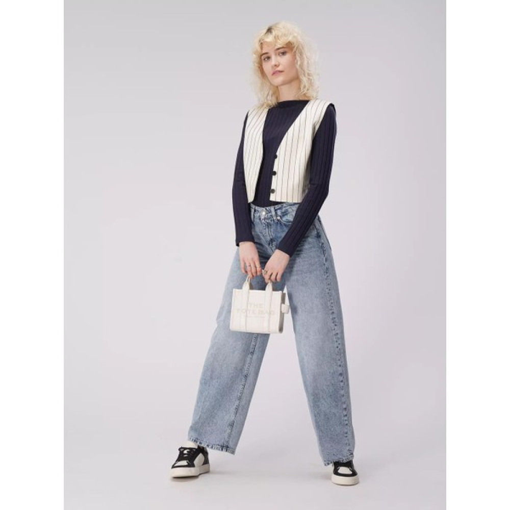 Marc Jacobs MJH053L01RE22-140 Cotton Silver Kadın Omuz Çantası Bayan Çanta ve Cüzdan Fiyatı