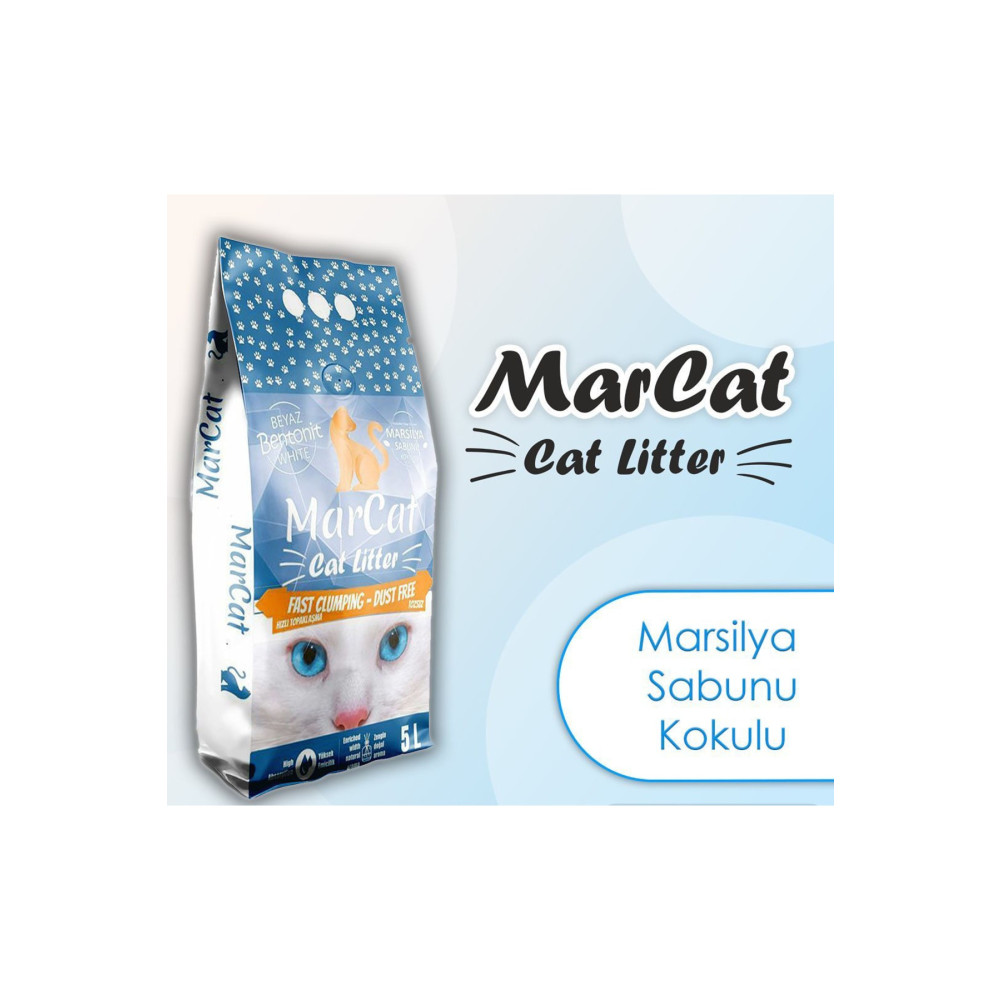 MarCat 5 Lt Sabun Kokulu Kedi Kumu Evcil Hayvan Ürünleri Fiyatı