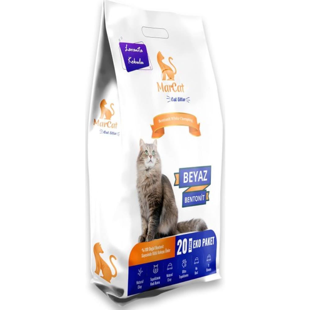 Marcat Kedi Kumu Lavanta Kokulu 20 lt Evcil Hayvan Ürünleri Fiyatı
