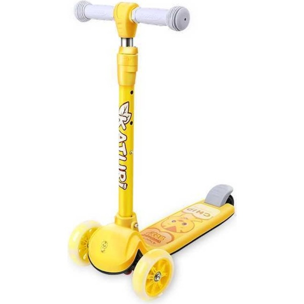 Marco Hafif Kaldırılabilir Katlanır Üç Tekerlekli Scooter (Yurt Dışından) - Sarı Açık Hava, Deniz ve Spor Oyuncakları Fiyatı