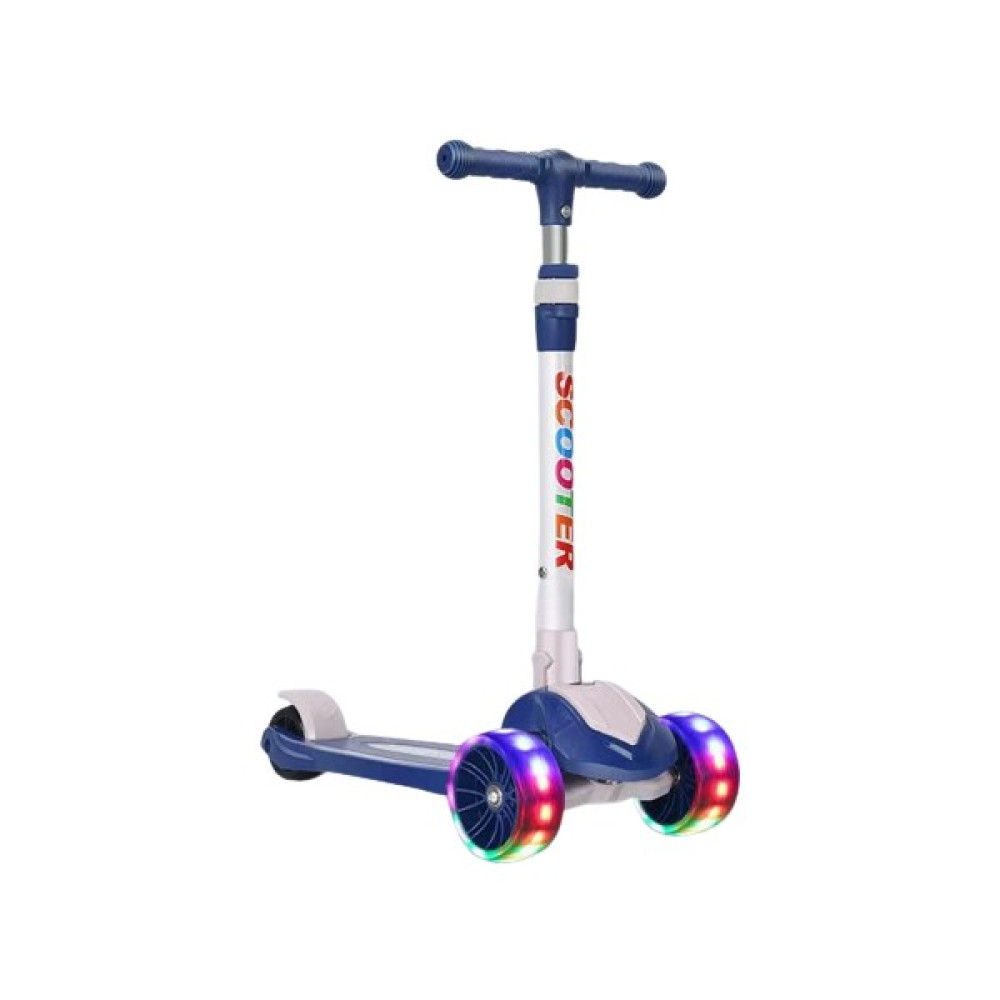 Marco LED Üç Tekerlekli Katlanır Çocuk Scooter'ı (Yurt Dışından) - Mavi Açık Hava, Deniz ve Spor Oyuncakları Fiyatı