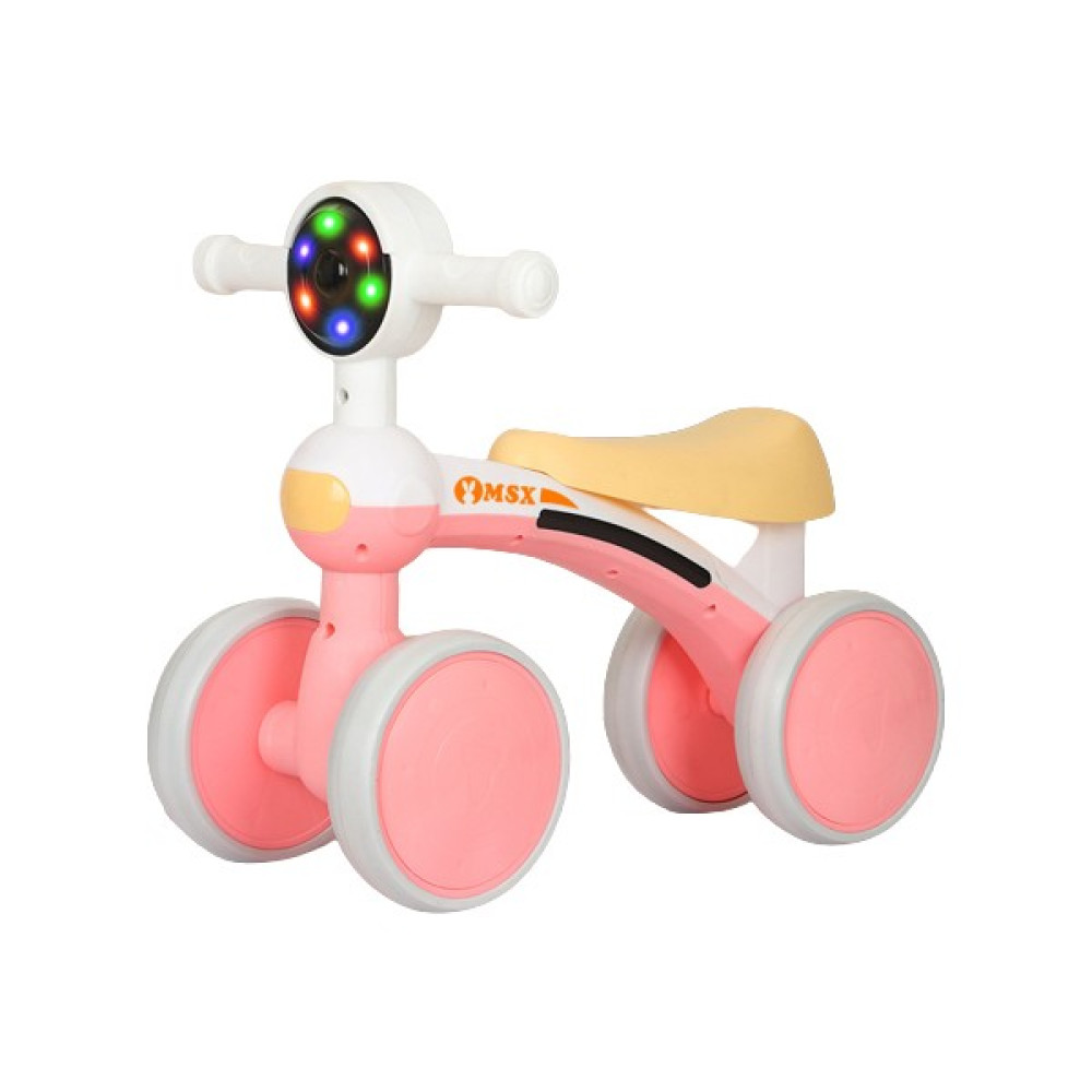 Marco Pedalsız Çocuk Denge Aracı 1-3 Yaşında Yürümeye Başlayan Scooter Dört Tekerlekli Bebek Scooter (Yurt Dışından) - Pembe Açık Hava, Deniz ve Spor Oyuncakları Fiyatı