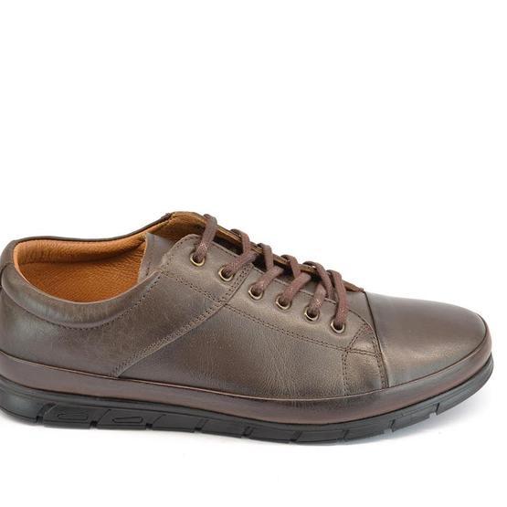 Marcomen 152-4517 Kahverengi Comfort Deri Erkek Ayakkabısı