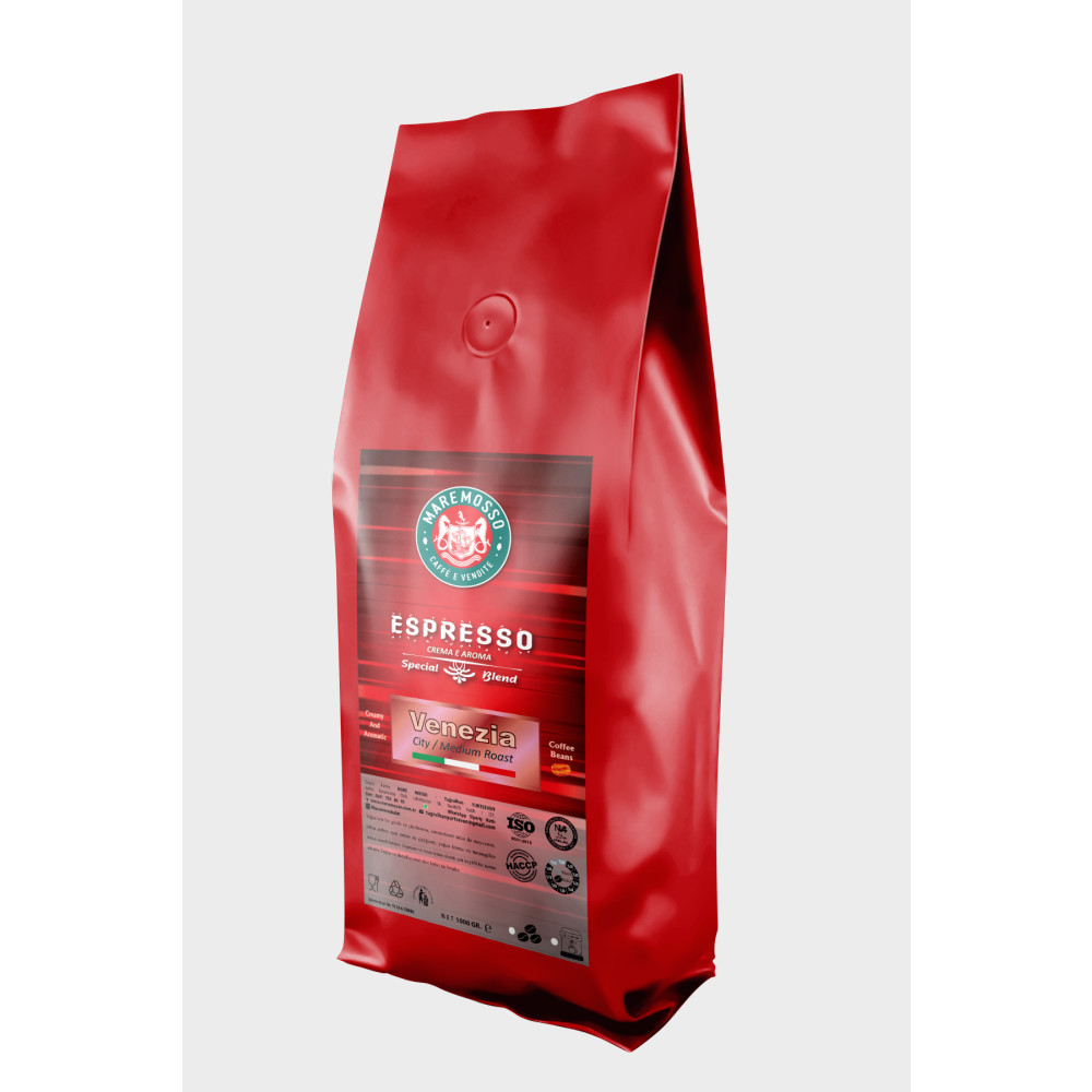 Mare Mosso Caffe ê Vendite Espresso Venezia Blend ( Çekirdek Veya Öğütülmüş) Kahve 1 Kg. Öğütülmüş Espresso Beden Kahve Fiyatı