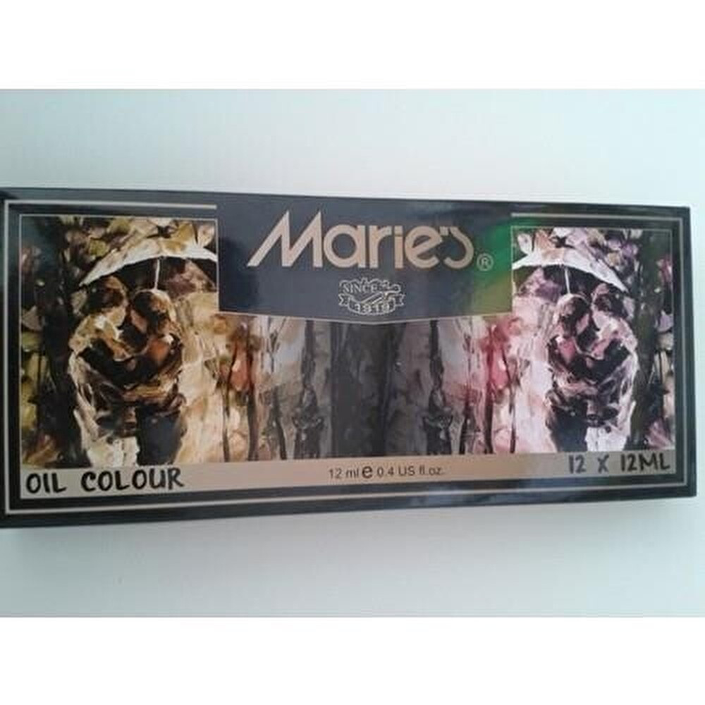 MARİES YAĞLI BOYA 12 RENK (E1381) Sanatsal Malzemeler Fiyatı