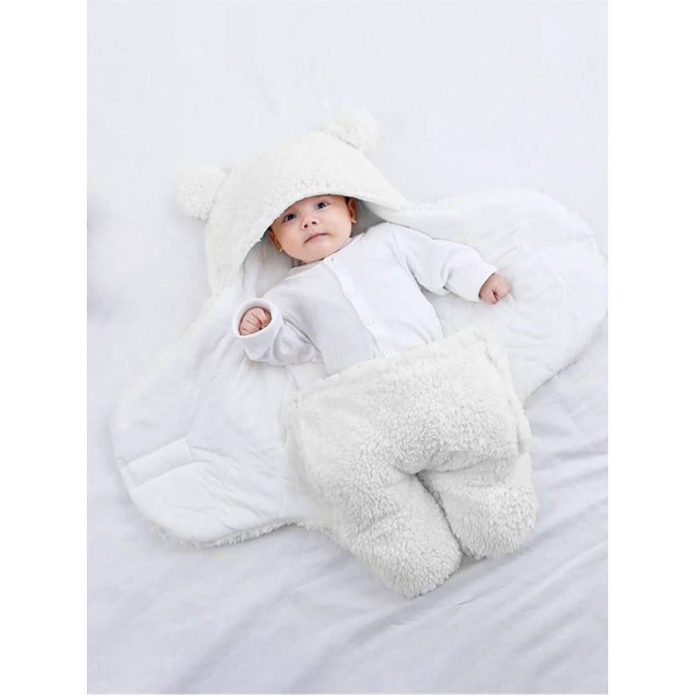 Marigold Bebek Yeni Doğan Dış Kundak Uyku Tulumu Kıvırcık Wellsoft Peluş 0-7 Ay10 Bebek Kundağı Fiyatı