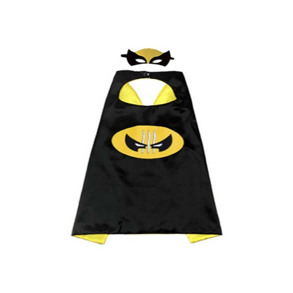 Marimari Batman Avengers Pelerin + Maske Kostüm Seti 70X70 cm No:2 - Siyah - L Oyuncak Fiyatı