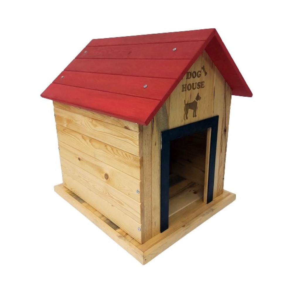 Marina Ahşap Akşap Köpek Kulupesi Sokak Köpek Evi Çatılı - 76x70x60 Evcil Hayvan Ürünleri Fiyatı