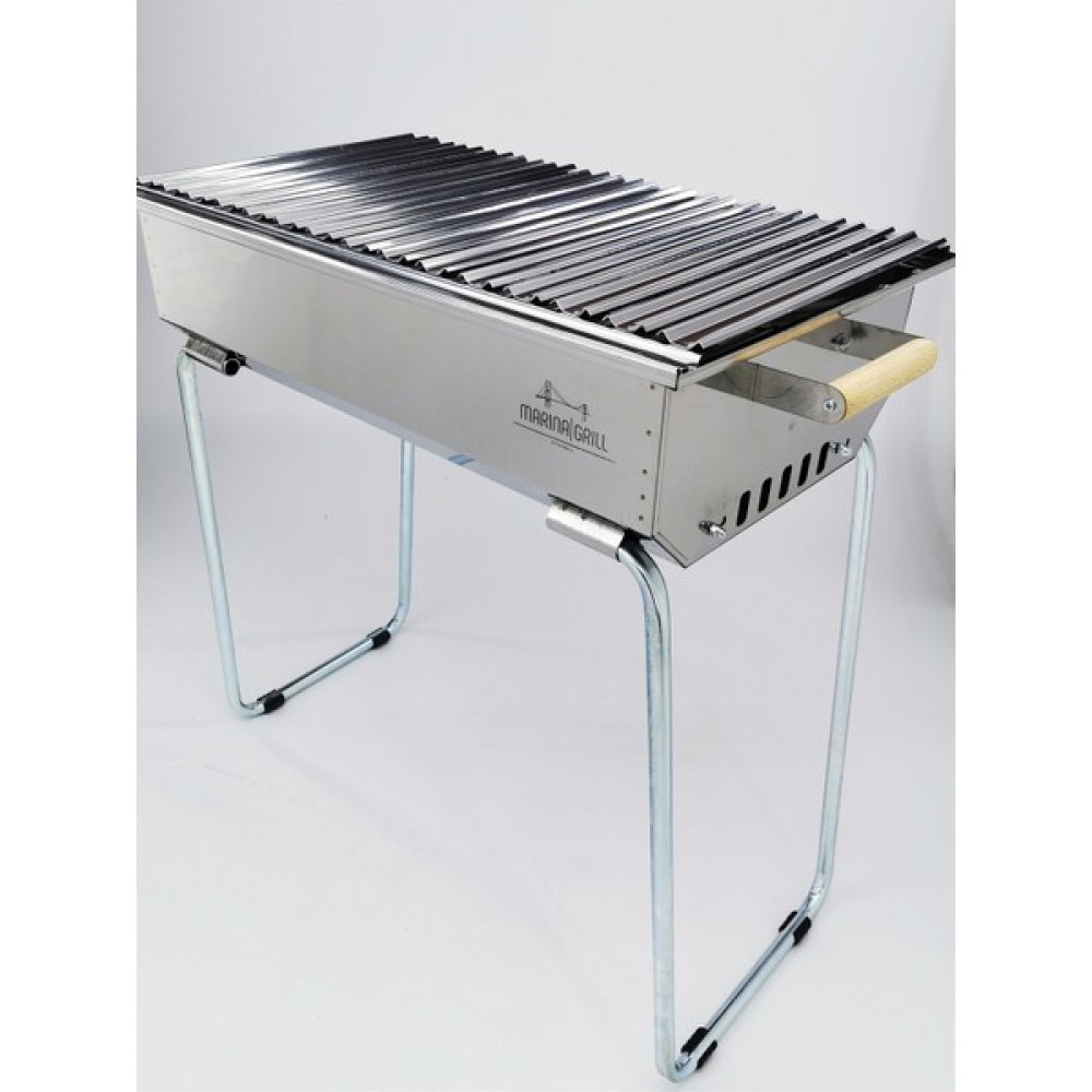 Marina Grill Xl Kömürlü Mangal - Gri Bahçe Mangalı & Barbekü Fiyatı