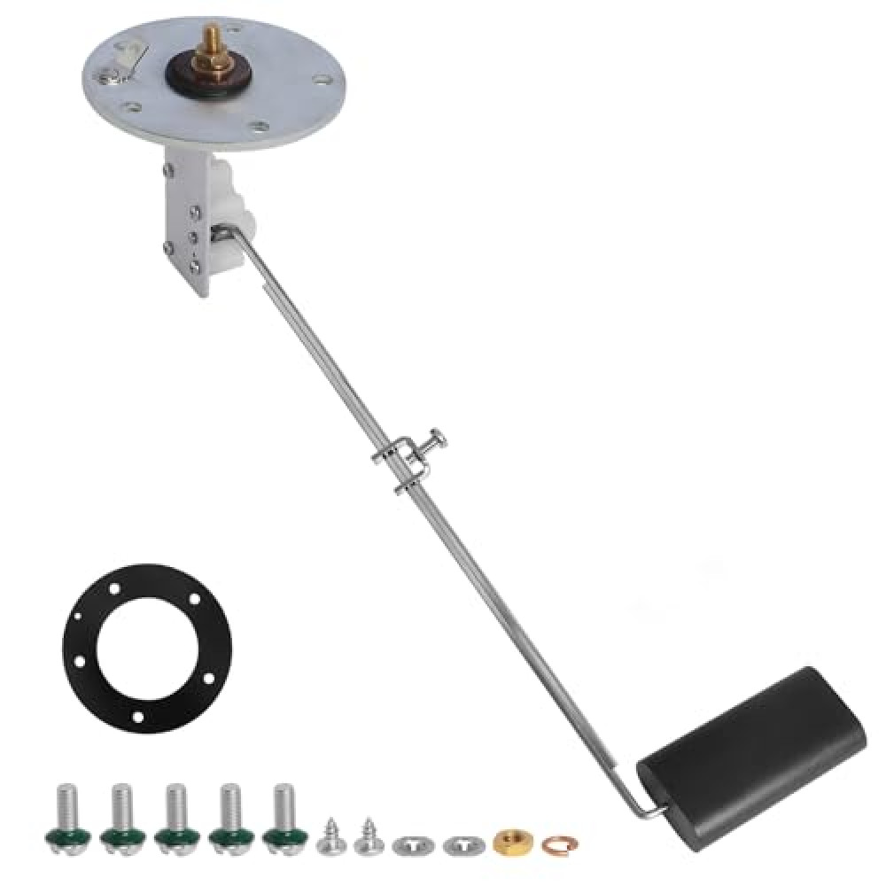 Marine Fuel Tank Sending Unit,Boat Fuel Sending Unit for Marine 4-28 Inch Depth RV Car Truck Tanks 33-240ohms Gas Gauge Water Tank Level Sender