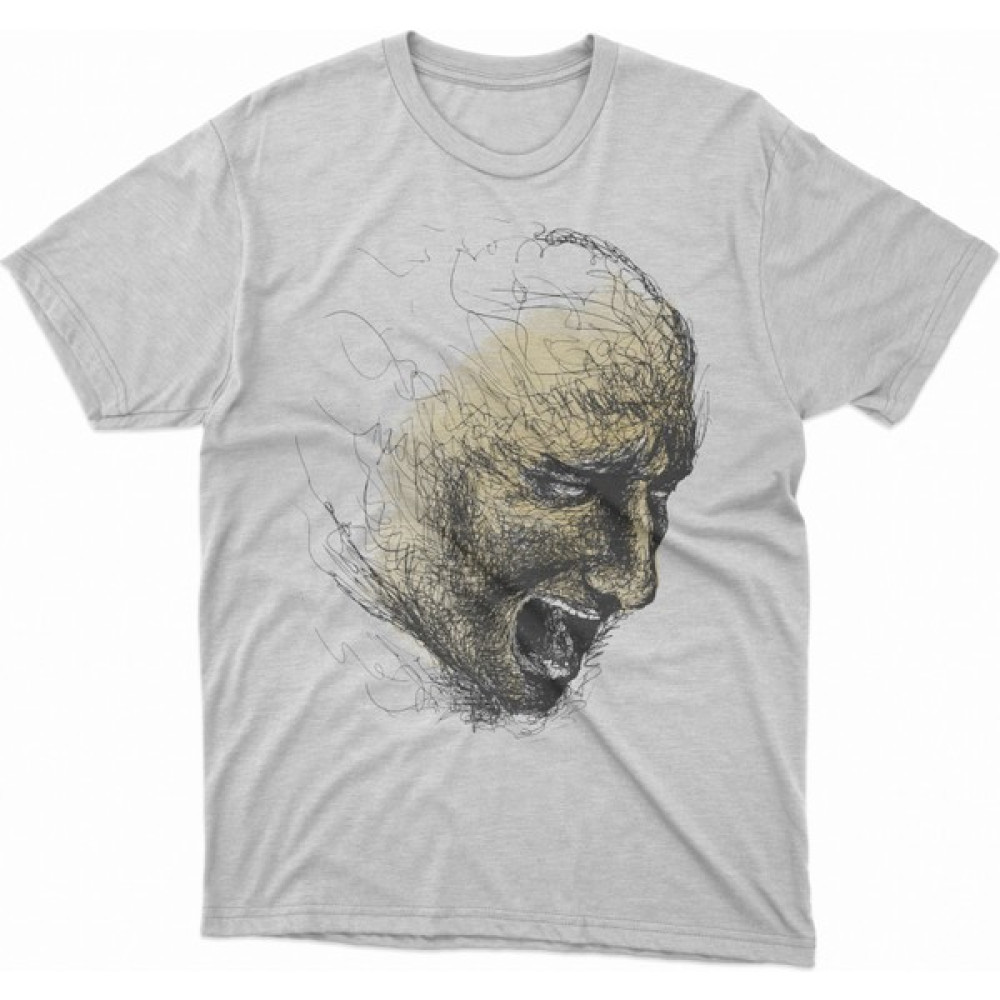 Mario Face Basklı Tshirt Erkek T-shirt Fiyatı