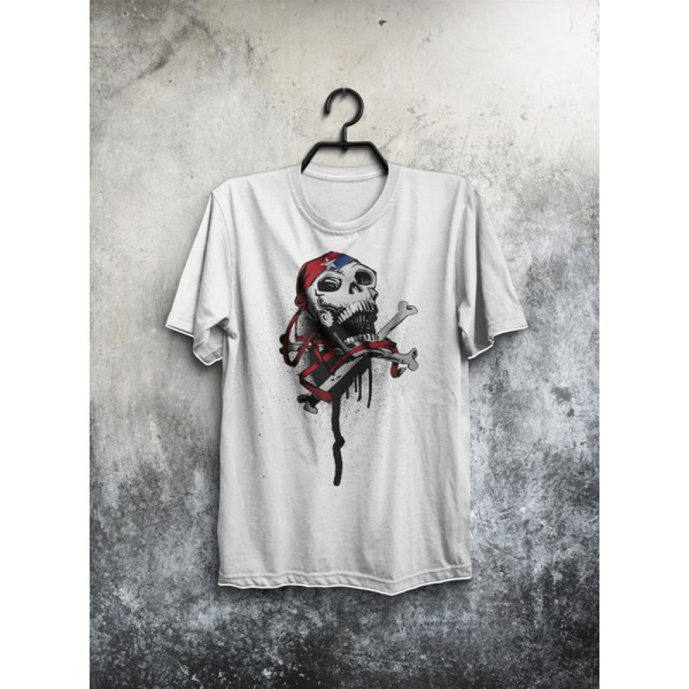 Mario Skull Basklı Tshirt Erkek T-shirt Fiyatı
