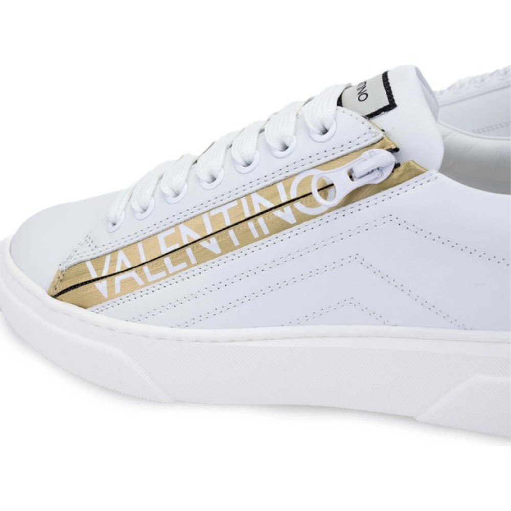 Mario Valentino Kadın Deri Beyaz/altın Sneakers & Spor Ayakkabı 1040 91S3902 Bn Ayk Y24 Whıte/gold Spor Ayakkabı Fiyatı