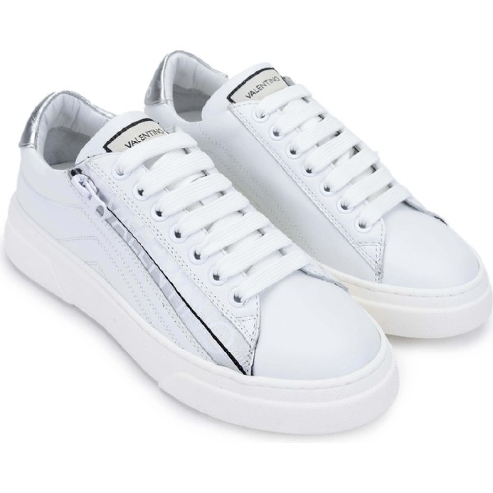 Mario Valentino Kadın Deri Beyaz/gümüş Sneakers & Spor Ayakkabı 1040 91S3902 Bn Ayk Y24 Whıte/sılver Spor Ayakkabı Fiyatı