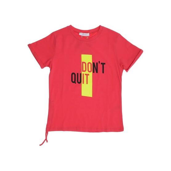 Marions MGB-9196 Dont Quit Penye Kız Çocuk T-shirt