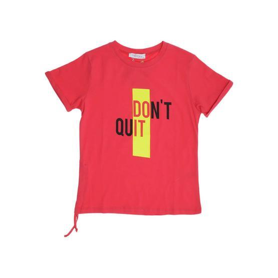 Marions MGB-9196 Dont Quit Penye Kız Çocuk T-shirt