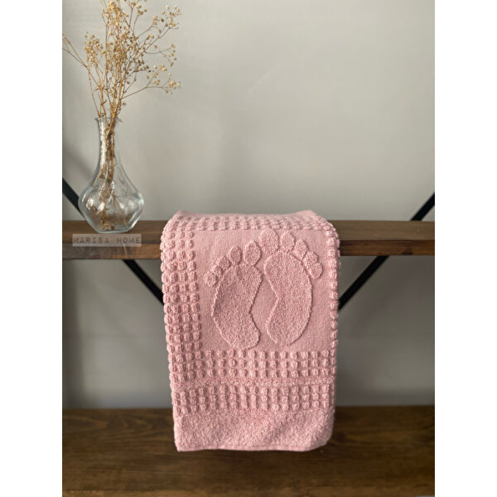 Marisa Store Banyo Ayak Havlusu - Pudra - Açık Pudra - 50 x 70 cm Ayak Havlusu Fiyatı