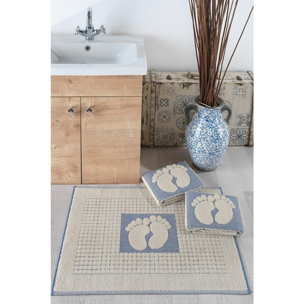 Mariva home 1 Adet 50 X 70 Cm Natural Ayak Havlusu Paspas Banyo Havlusu Fiyatı