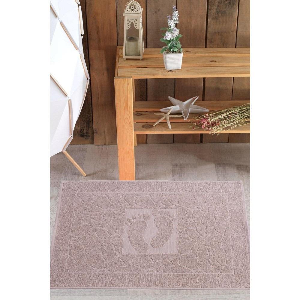 Mariva home Ayak Havlusu Paspas Stone Kahve Banyo Havlusu Fiyatı