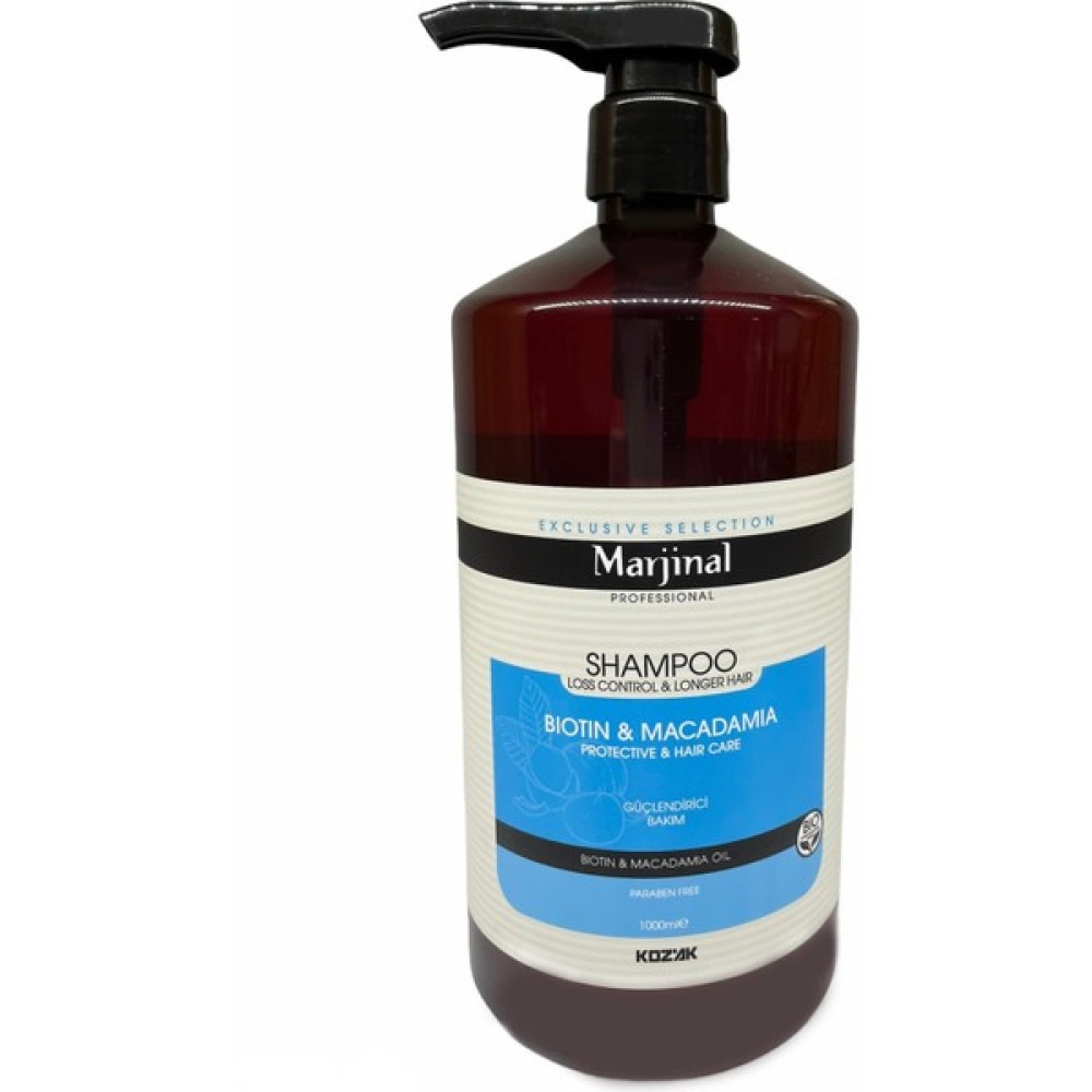 Marjinal Biotin Macademia Şampuan 1000 ml x 2 Adet Şampuan ve Saç Kremi Fiyatı