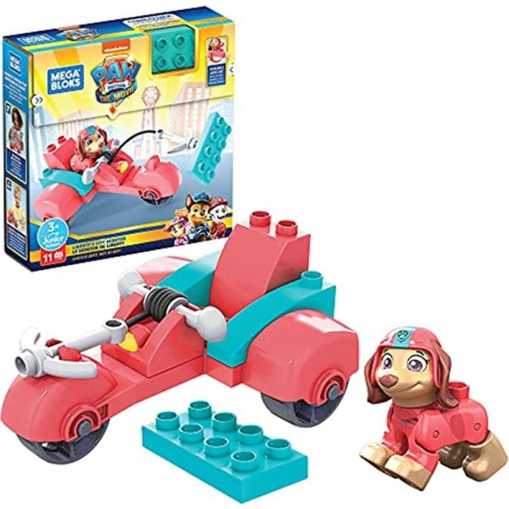 Marka: Mega Bloks Paw Patrol Liberty'nin Scooter'ı GYH94, Yürüme Çağındaki Çocuklar Için Yapı Oyunc Oyuncak Fiyatı