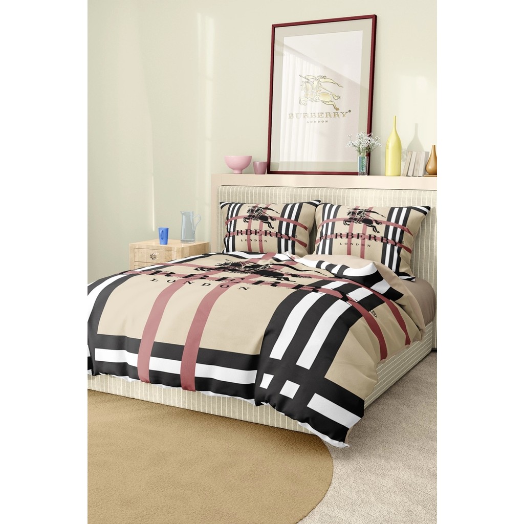 Marka Nevresim Takımı Çift Kişilik Pamuklu Saten Kumaş 6 Parça 3D Dijital Baskı Duvet Cover Set Model No:12 - Renkli - 200 x 220 cm Nevresim Takımı Fiyatı