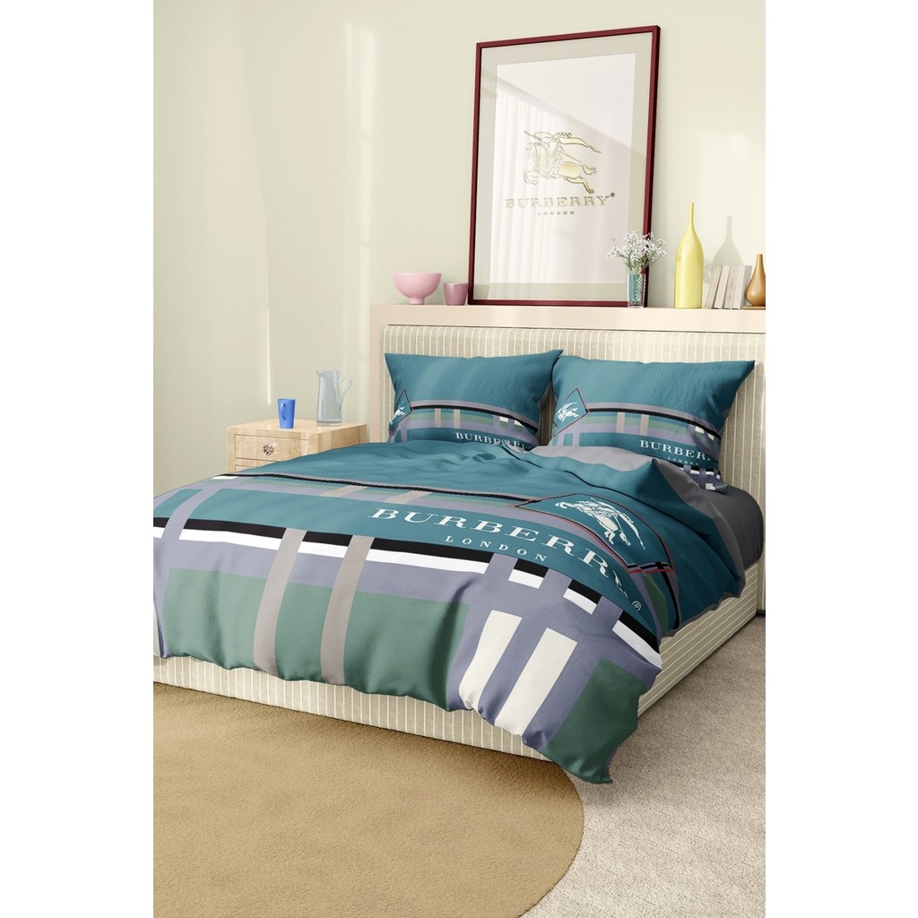 Marka Nevresim Takımı Çift Kişilik Pamuklu Saten Kumaş 6 Parça 3D Dijital Baskı Duvet Cover Set Model No:15 - Renkli - 200 x 220 cm Nevresim Takımı Fiyatı