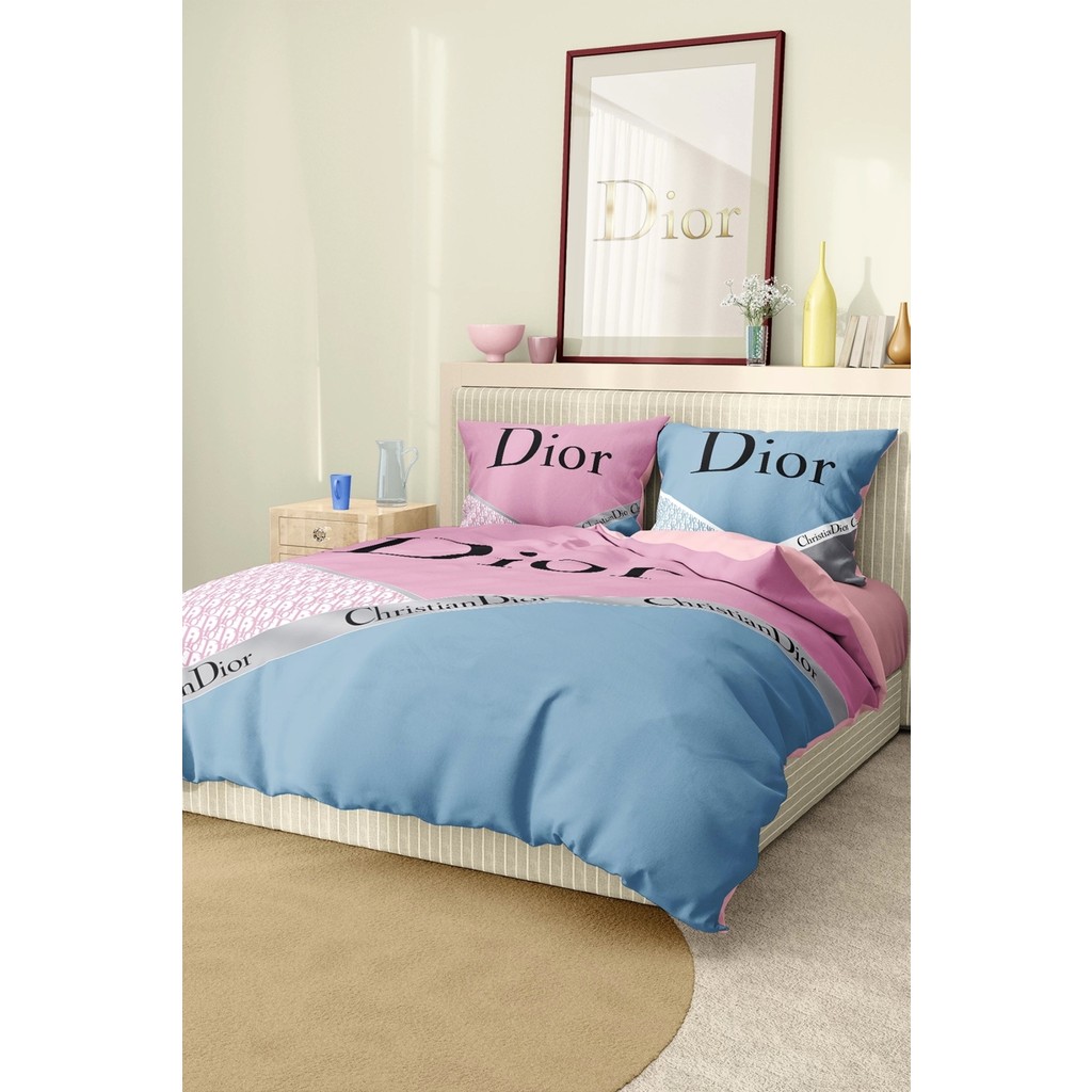 Marka Nevresim Takımı Çift Kişilik Pamuklu Saten Kumaş 6 Parça 3D Dijital Baskı Duvet Cover Set Model No:41 - Renkli - 200 x 220 cm Nevresim Takımı Fiyatı