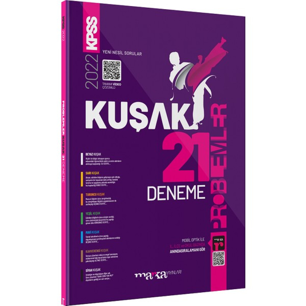 Marka Yayınları KPSS Problemler 21 Kuşak Deneme KPSS Fiyatı