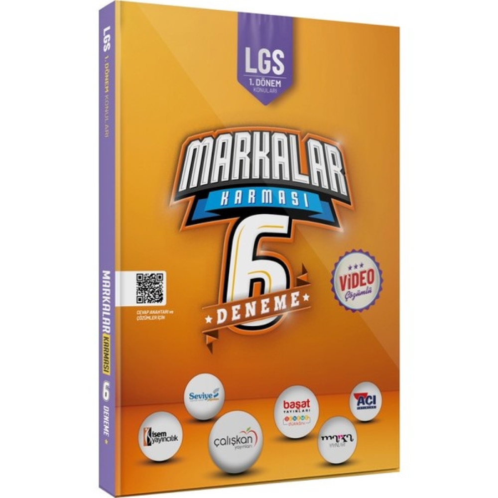 Marka Yayınları LGS Markalar Karması 6 Deneme Kaynak Kitapları Fiyatı