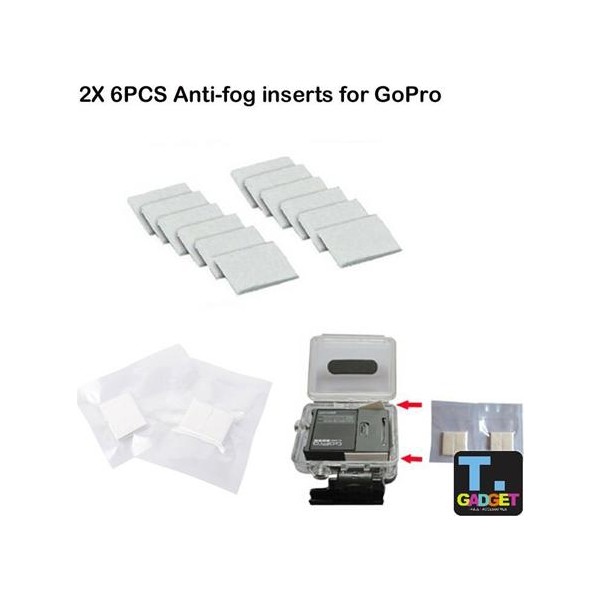 Markacase Gopro 5-4-3-3+ Ve Session Buğu Önleyici Kit Anti-Fog İnserts 12 Adet Aksiyon Kamera Aksesuarları Fiyatı